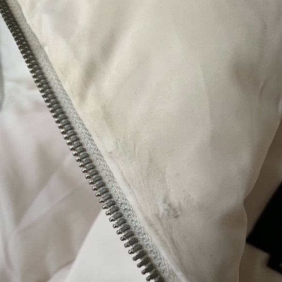 BCBG MAXAZRIA white puff coat - Picture 6 of 8